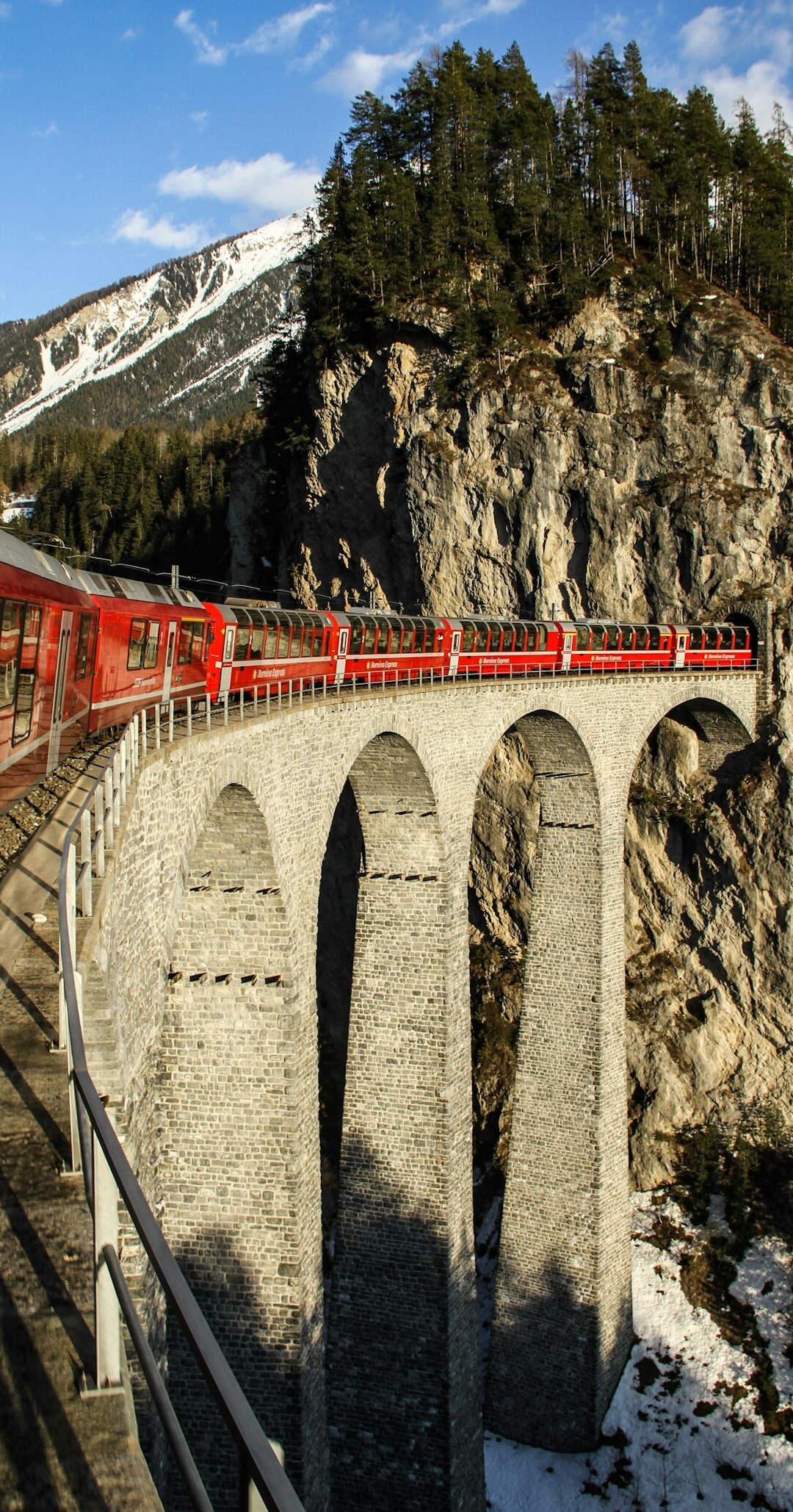 swiss train journey