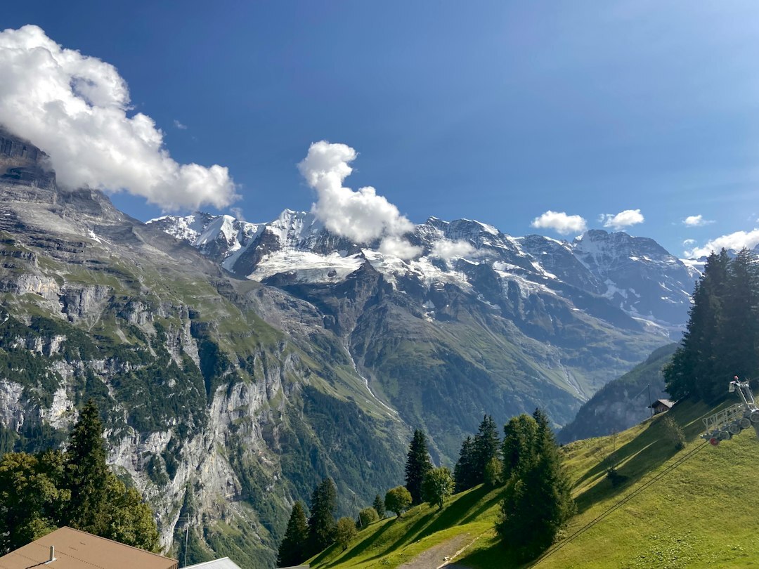 swiss alps landscape
