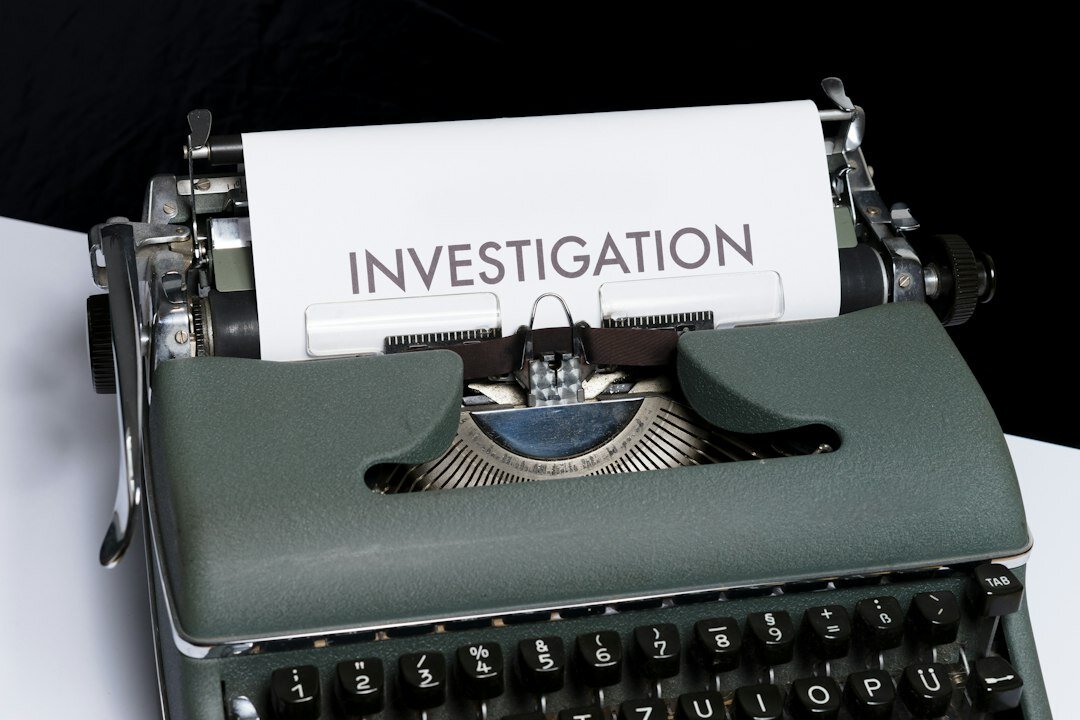 investigative journalist writing