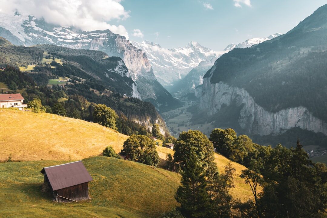 swiss alps landscape